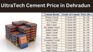 UltraTech Cement Price in Dehradun